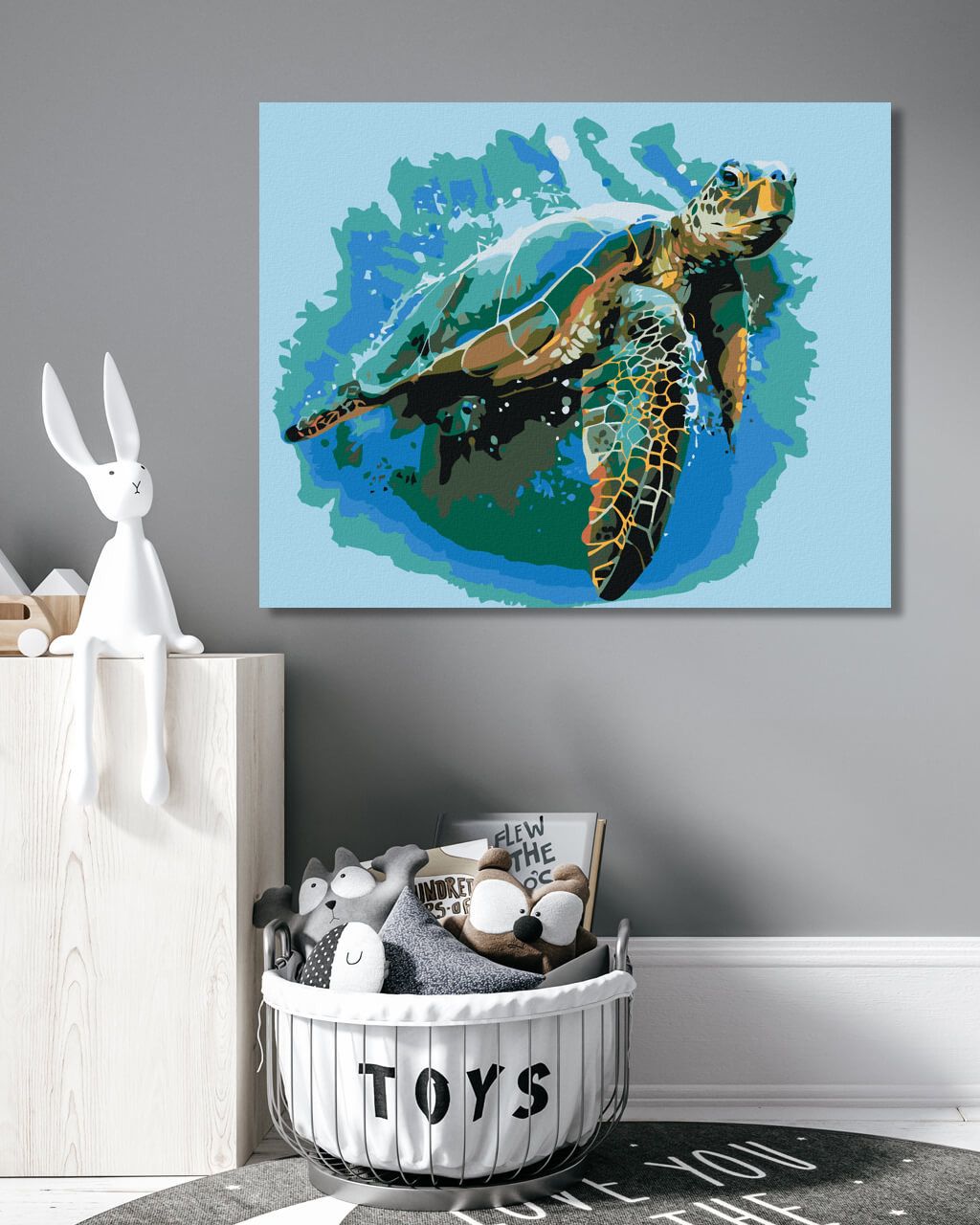 zuty Malování podle čísel - KARETA OBROVSKÁ - Rozměr: 40x50 cm, Rámování: Varianta: bez rámu a bez vypnutí plátna - obrázek 4