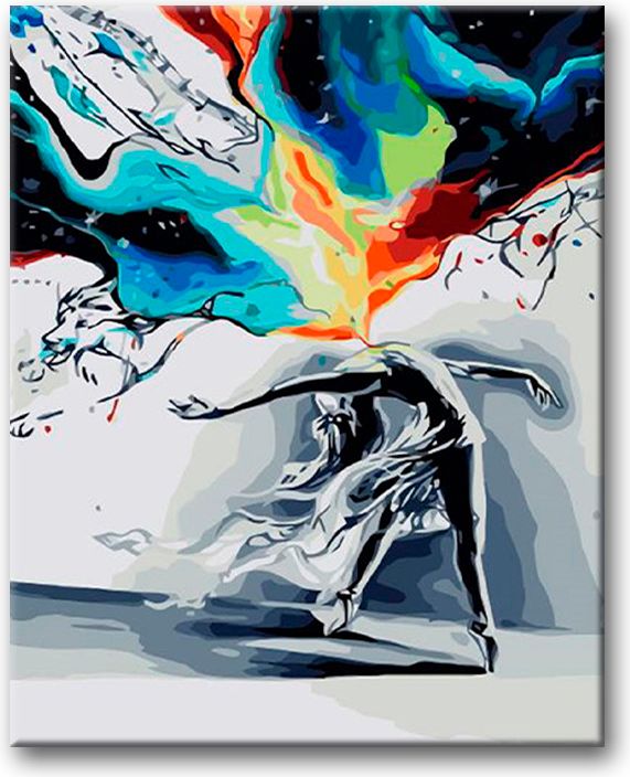 zuty Malování podle čísel - TANEC V BOUŘI - Rozměr: 40x50 cm, Rámování: Varianta: vypnuté plátno na rám - obrázek 6