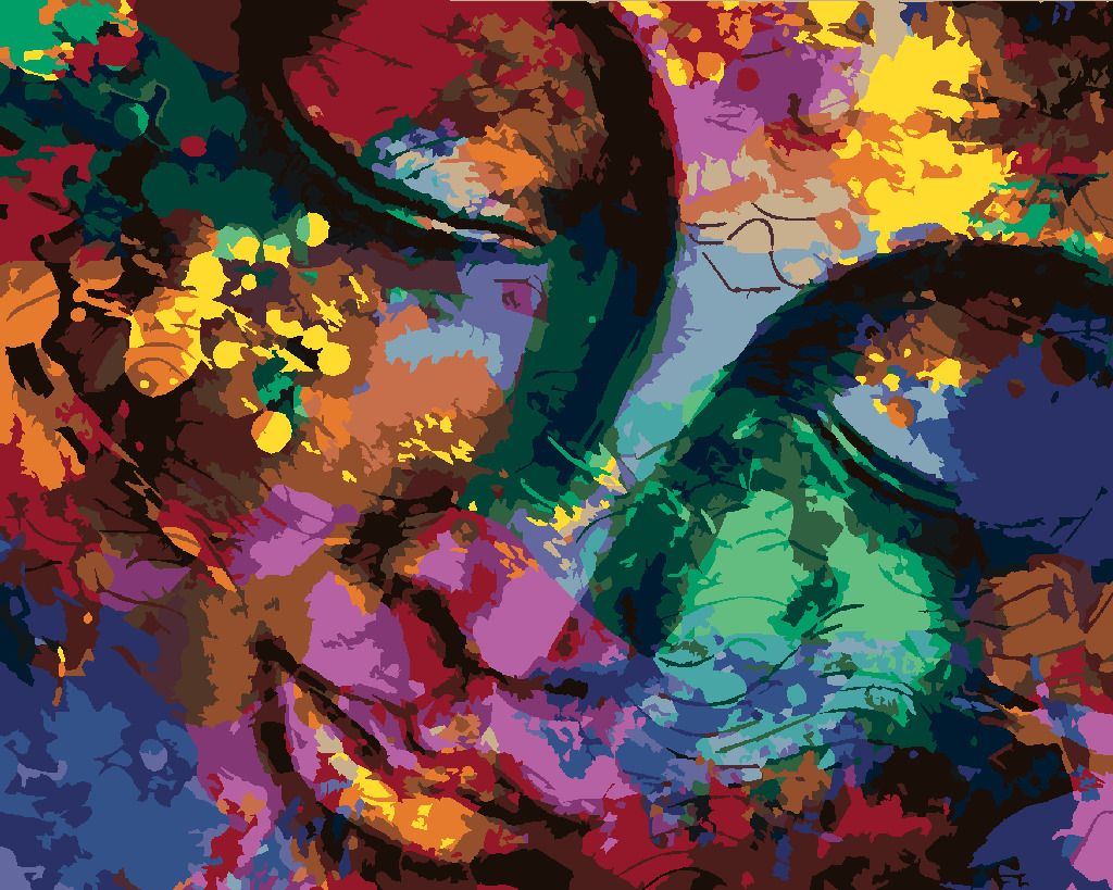 zuty Malování podle čísel - ABSTRAKTNÍ BUDDHA - Rozměr: 40x50 cm, Rámování: Varianta: vypnuté plátno na rám - obrázek 9
