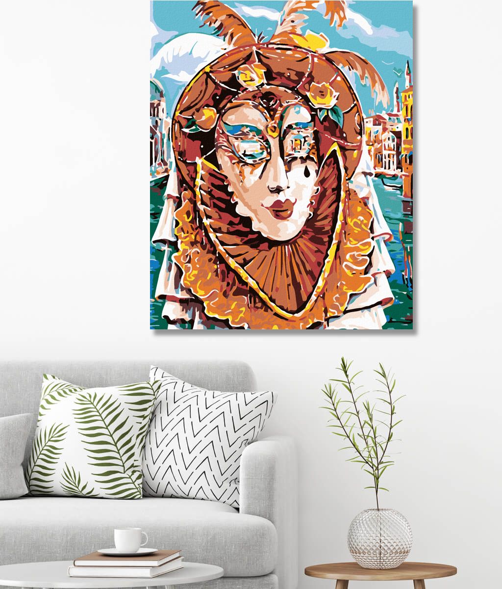 zuty Malování podle čísel - KARNEVAL V RIU - Rozměr: 40x50 cm, Rámování: Varianta: bez rámu a bez vypnutí plátna - obrázek 3