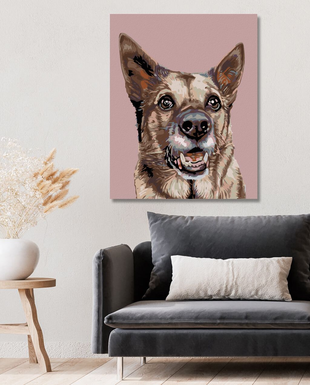 zuty Malování podle čísel - FENKA VLČÁKA - Rozměr: 40x50 cm, Rámování: Varianta: vypnuté plátno na rám - obrázek 14