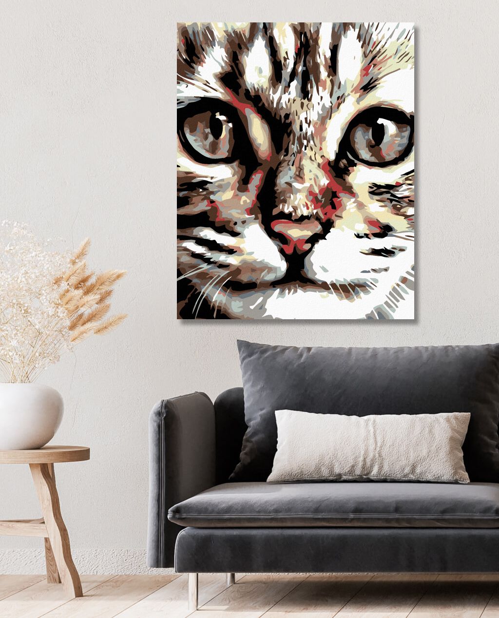 zuty Malování podle čísel - MOUROVATÉ KOTĚ - Rozměr: 40x50 cm, Rámování: Varianta: vypnuté plátno na rám - obrázek 8