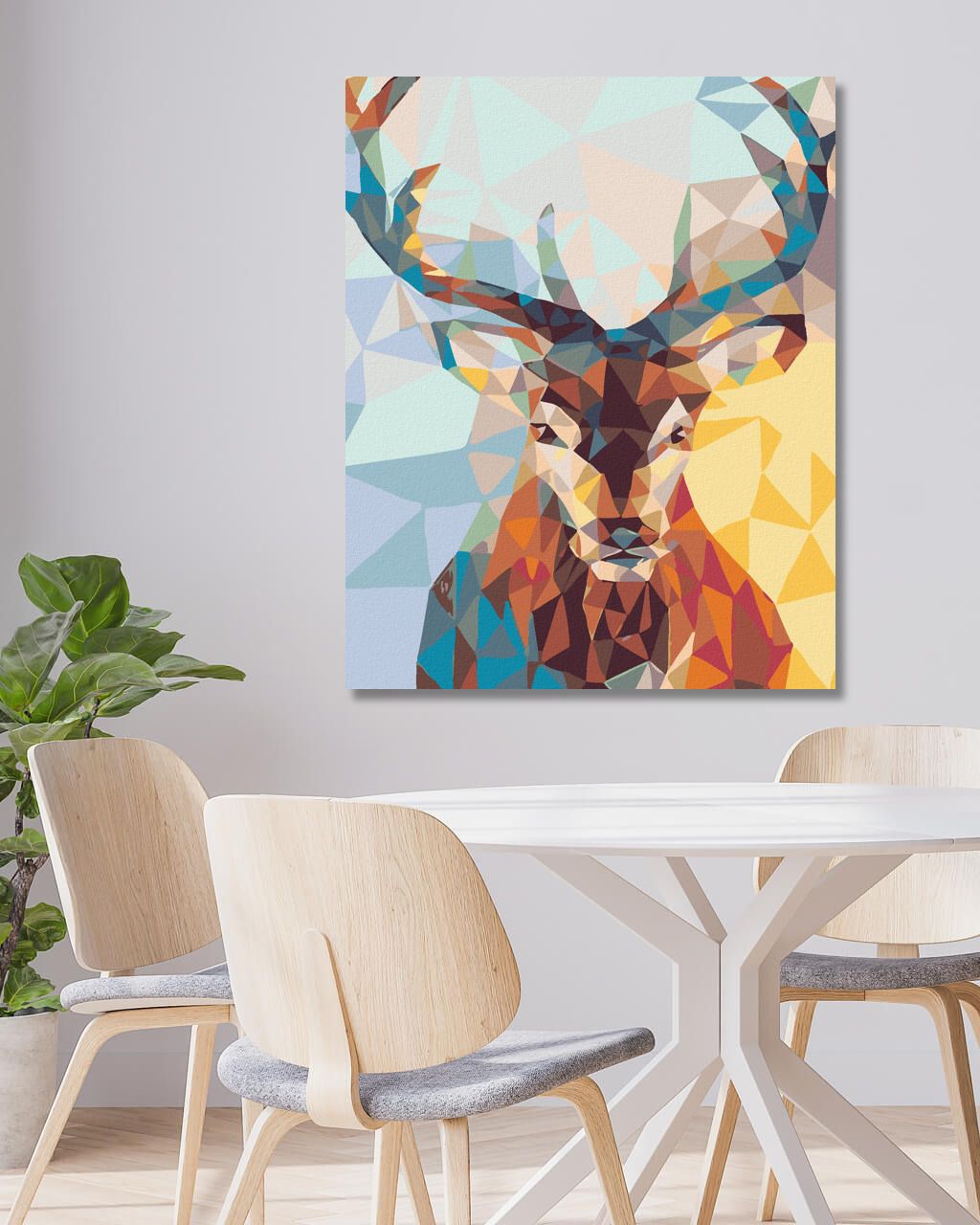 zuty Malování podle čísel - JELEN - Rozměr: 40x50 cm, Rámování: Varianta: vypnuté plátno na rám - obrázek 10