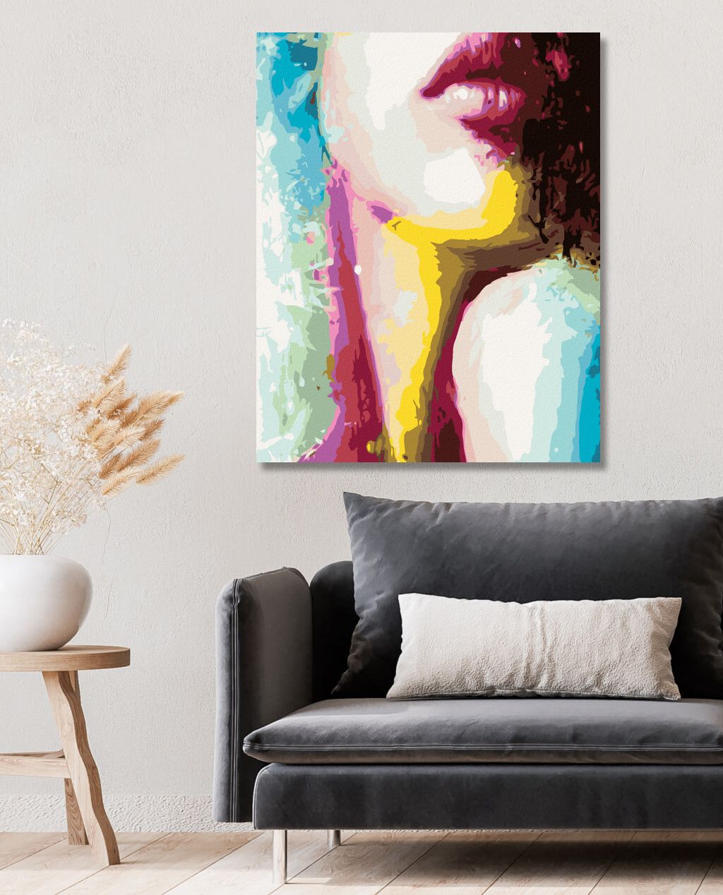 zuty Malování podle čísel - BAREVNOST - Rozměr: 40x50 cm, Rámování: Varianta: vypnuté plátno na rám - obrázek 2