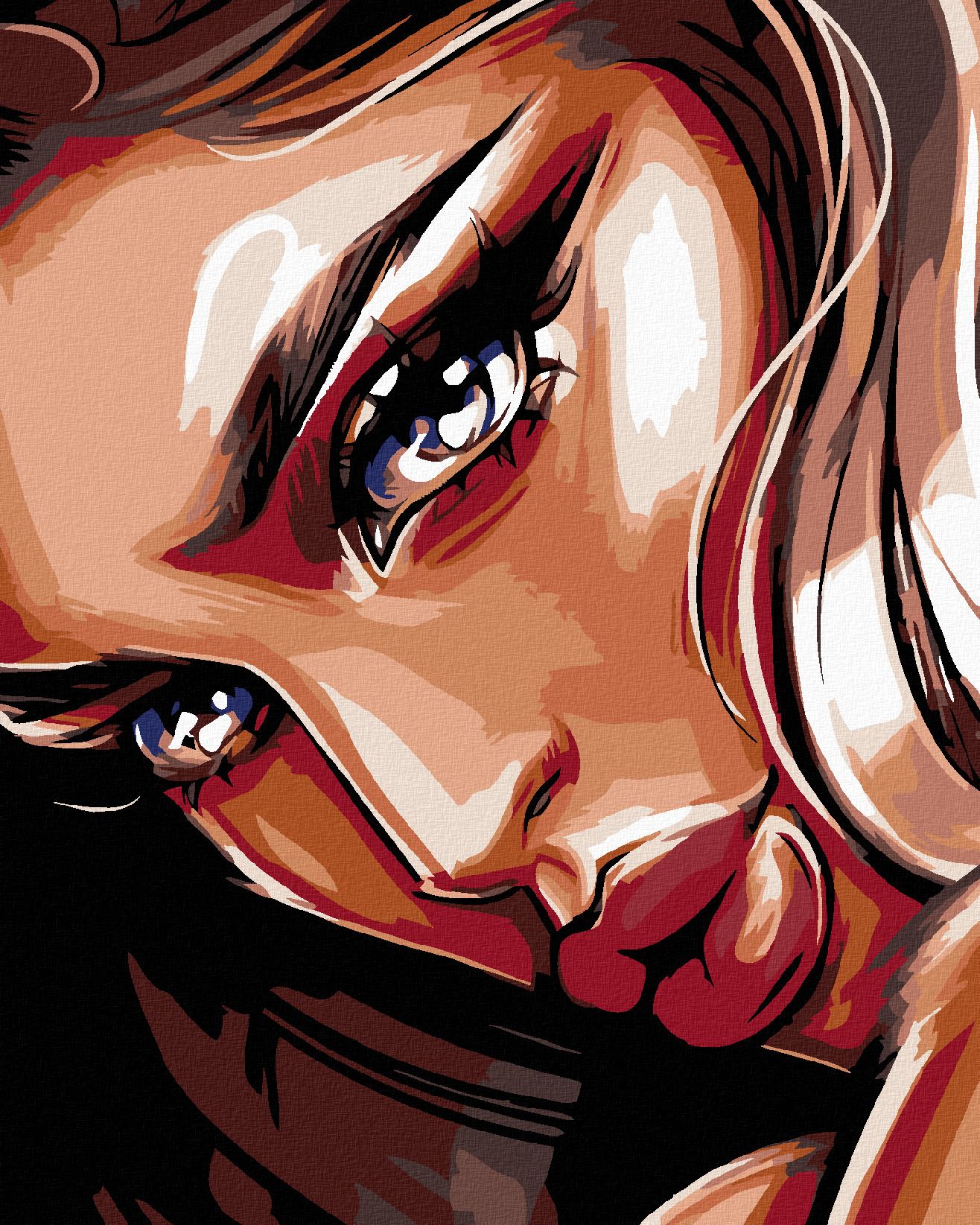 zuty Malování podle čísel - JASNÝ POHLED - Rozměr: 40x50 cm, Rámování: Varianta: vypnuté plátno na rám - obrázek 1