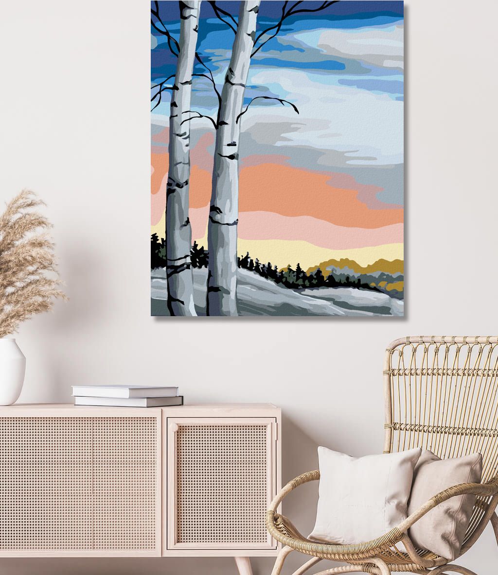zuty Malování podle čísel - BŘÍZY - Rozměr: 40x50 cm, Rámování: Varianta: bez rámu a bez vypnutí plátna - obrázek 10