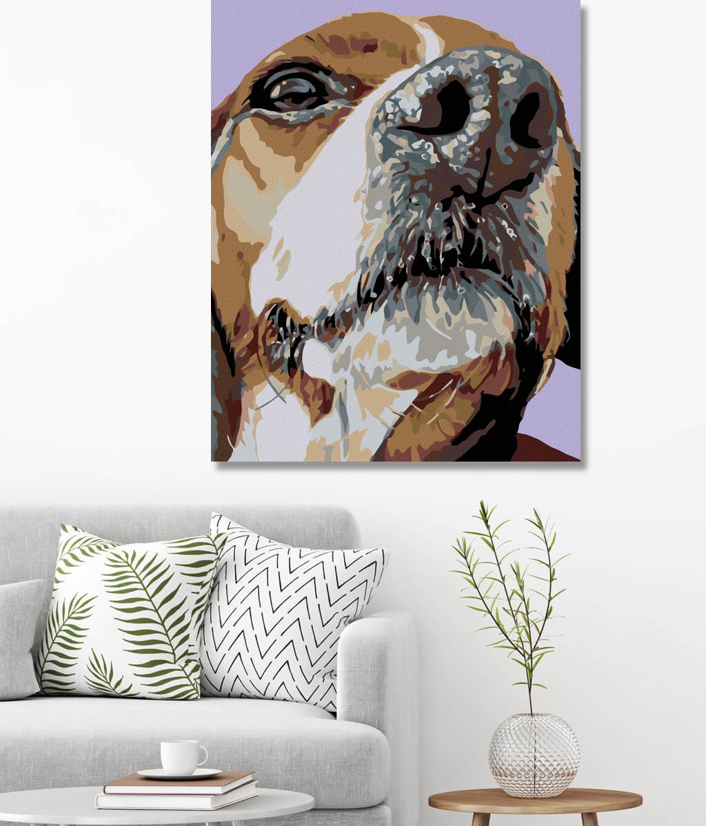 zuty Malování podle čísel - ČUMÁČEK BÍGLA - Rozměr: 40x50 cm, Rámování: Varianta: vypnuté plátno na rám - obrázek 10