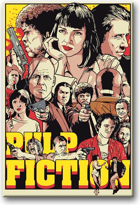 zuty Malování podle čísel - PULP FICTION - Rozměr: 40x50 cm, Rámování: Varianta: vypnuté plátno na rám - obrázek 15