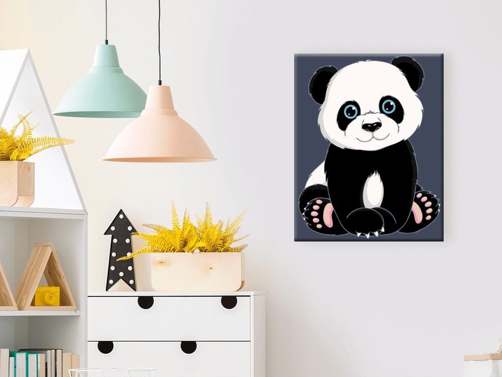 zuty Malování podle čísel - PANDA - Rozměr: 40x50 cm, Rámování: Varianta: bez rámu a bez vypnutí plátna - obrázek 8