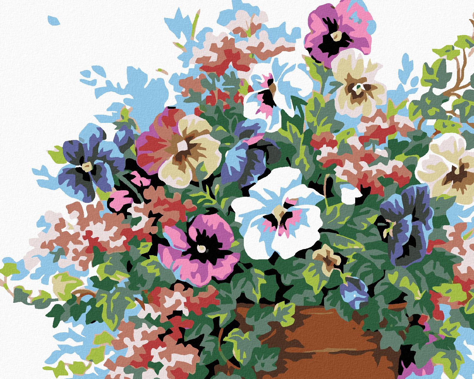 zuty Malování podle čísel - MACEŠKY - Rozměr: 40x50 cm, Rámování: Varianta: vypnuté plátno na rám - obrázek 1