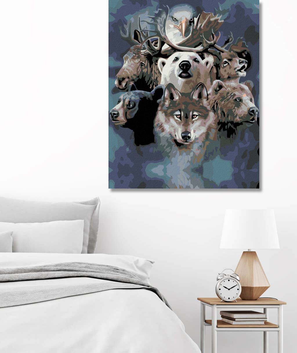 zuty Malování podle čísel - DIVOČINA - Rozměr: 40x50 cm, Rámování: Varianta: vypnuté plátno na rám - obrázek 8