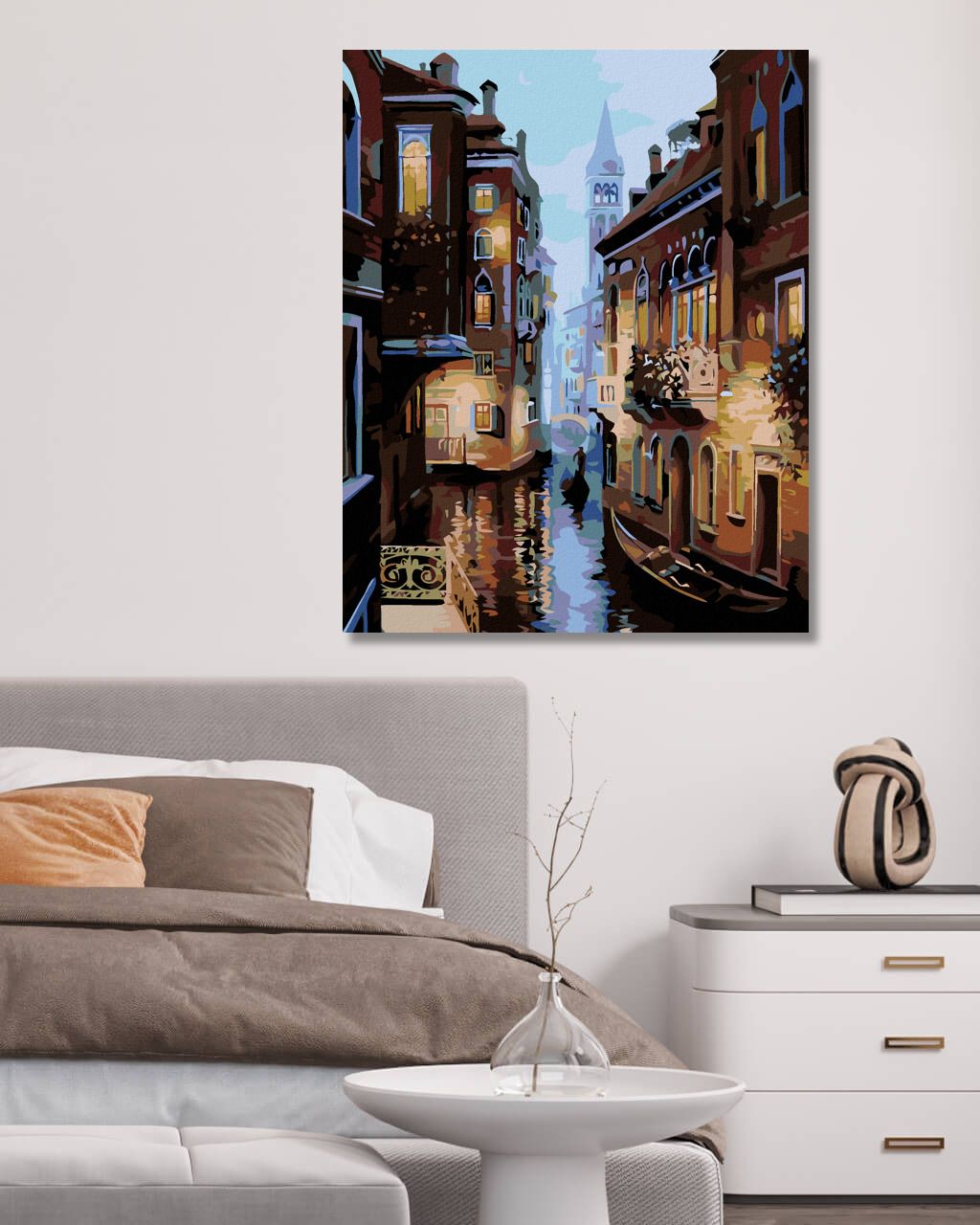 zuty Malování podle čísel - BENÁTKY - Rozměr: 40x50 cm, Rámování: Varianta: vypnuté plátno na rám - obrázek 19