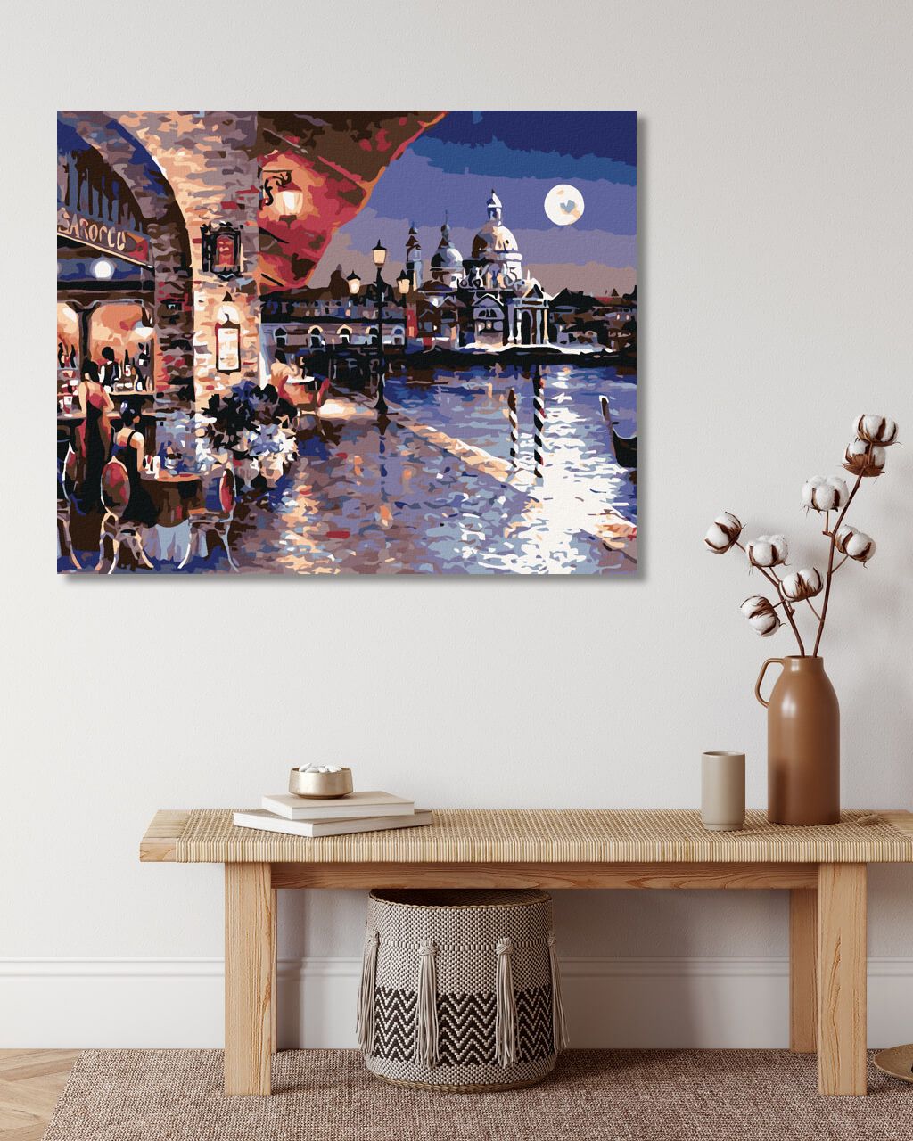 zuty Malování podle čísel - NOČNÍ BENÁTKY - Rozměr: 40x50 cm, Rámování: Varianta: bez rámu a bez vypnutí plátna - obrázek 5