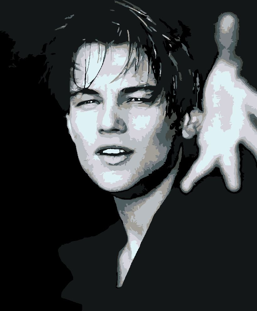 zuty Malování podle čísel - LEONARDO DICAPRIO - Rozměr: 40x50 cm, Rámování: Varianta: bez rámu a bez vypnutí plátna - obrázek 8