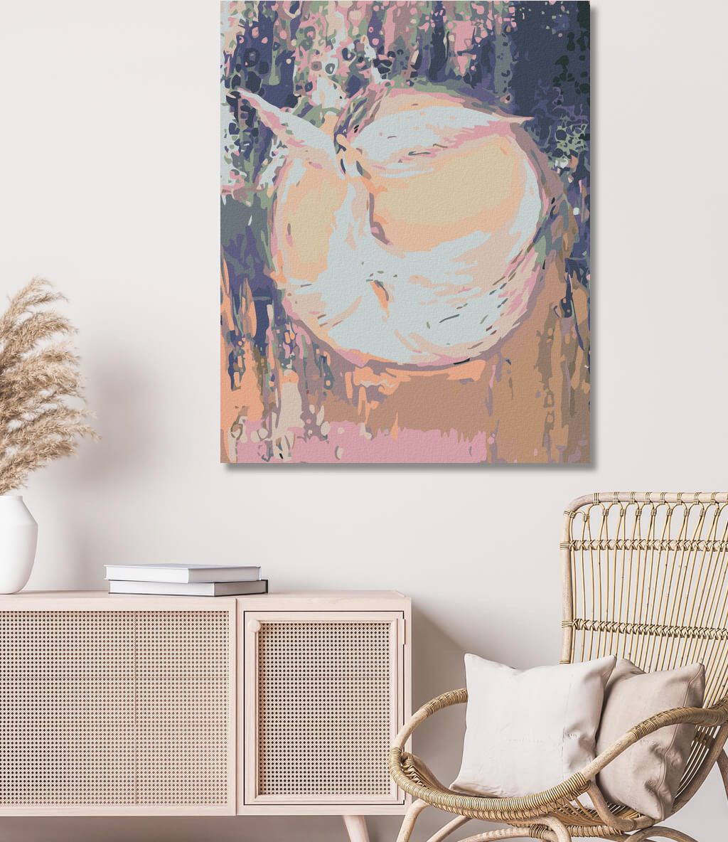 zuty Malování podle čísel - ANDĚLÉ OD LENKY - DREAM ANGEL - Rozměr: 40x50 cm, Rámování: Varianta: vypnuté plátno na rám - obrázek 17
