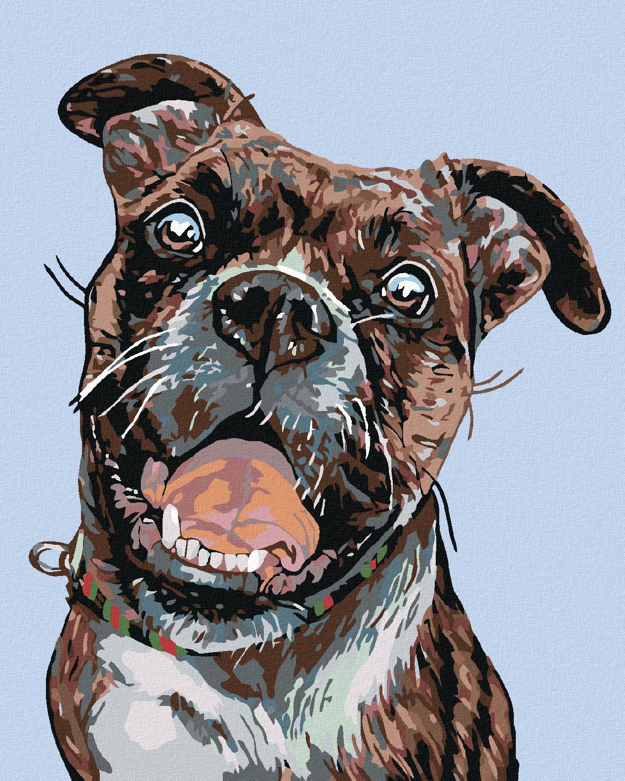 zuty Malování podle čísel - STARÝ TRHAČ - Rozměr: 40x50 cm, Rámování: Varianta: vypnuté plátno na rám - obrázek 1