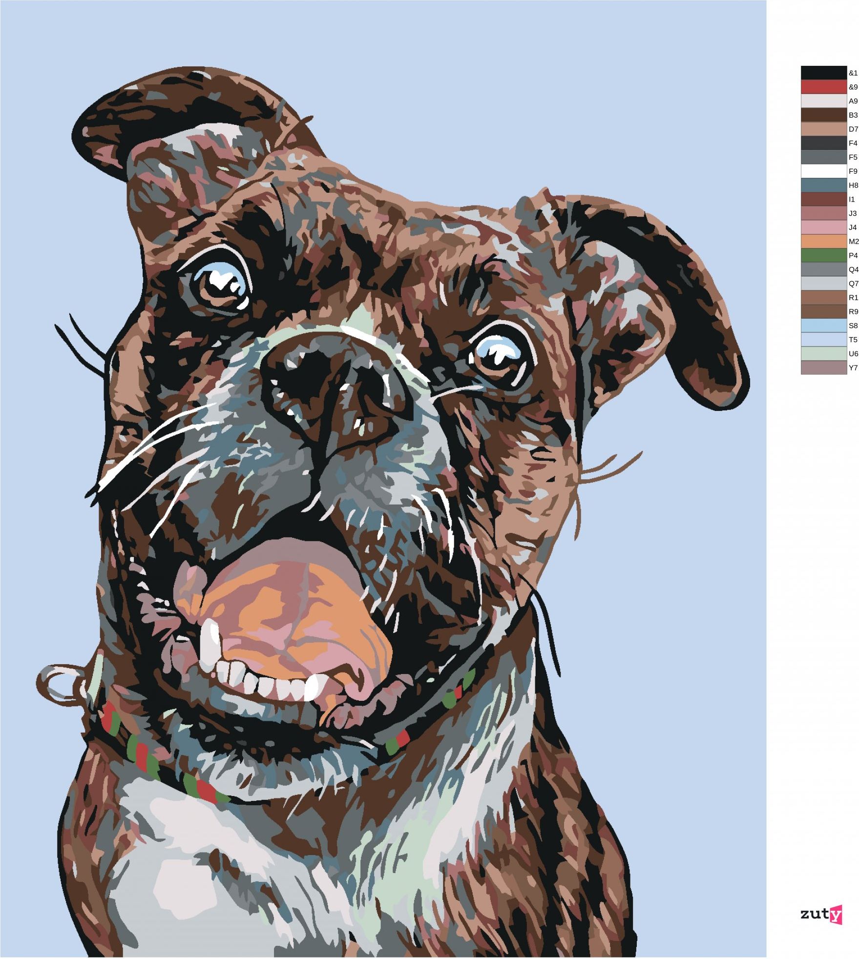 zuty Malování podle čísel - STARÝ TRHAČ - Rozměr: 40x50 cm, Rámování: Varianta: vypnuté plátno na rám - obrázek 6