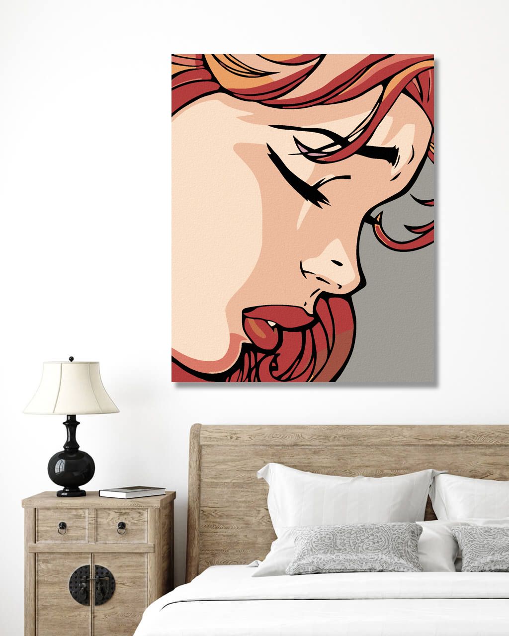 zuty Malování podle čísel - ZKLAMANÁ - Rozměr: 40x50 cm, Rámování: Varianta: vypnuté plátno na rám - obrázek 2