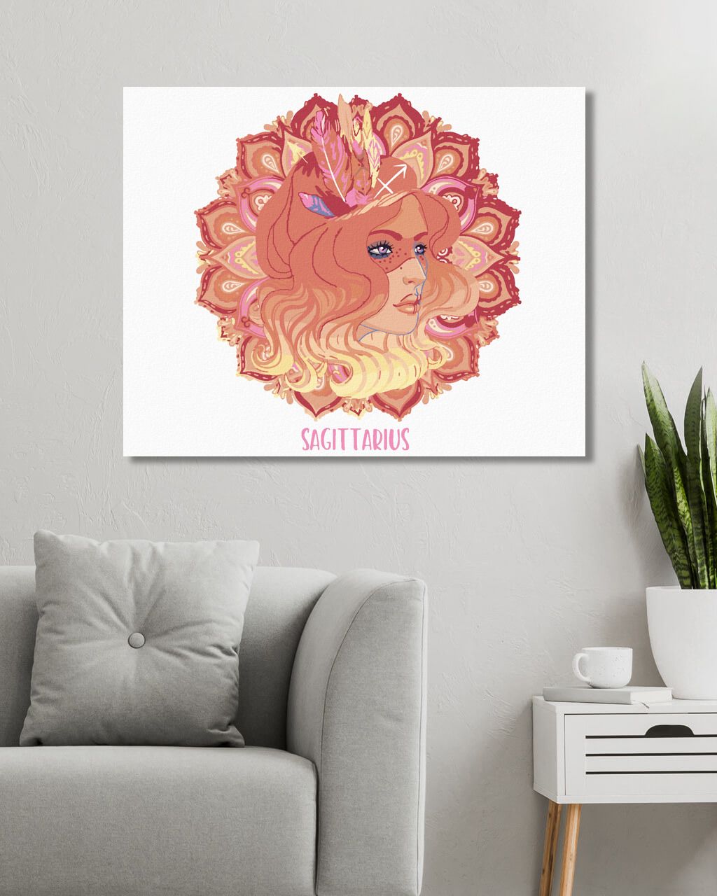 zuty Malování podle čísel - ŽENA STŘELEC - Rozměr: 40x50 cm, Rámování: Varianta: vypnuté plátno na rám - obrázek 9