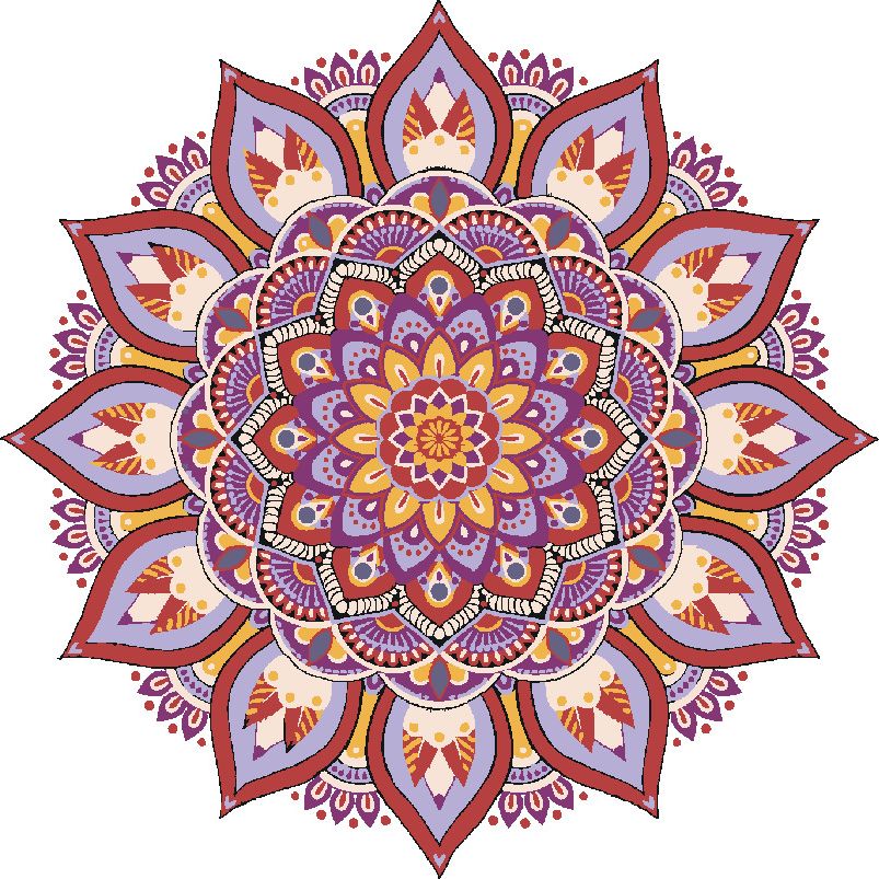zuty Malování podle čísel - MANDALA IV - Rozměr: 40x50 cm, Rámování: Varianta: vypnuté plátno na rám - obrázek 6