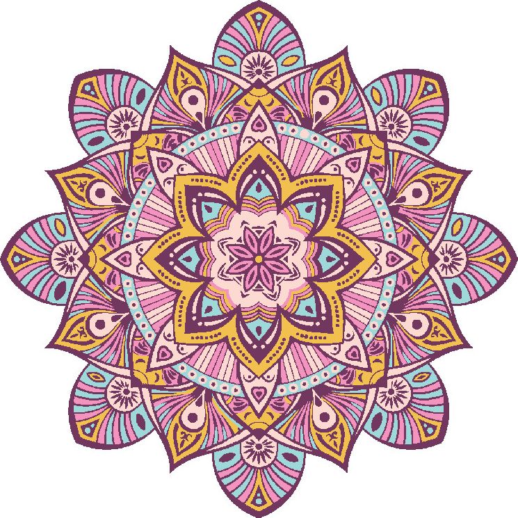 zuty Malování podle čísel - MANDALA VII - Rozměr: 40x50 cm, Rámování: Varianta: vypnuté plátno na rám - obrázek 4
