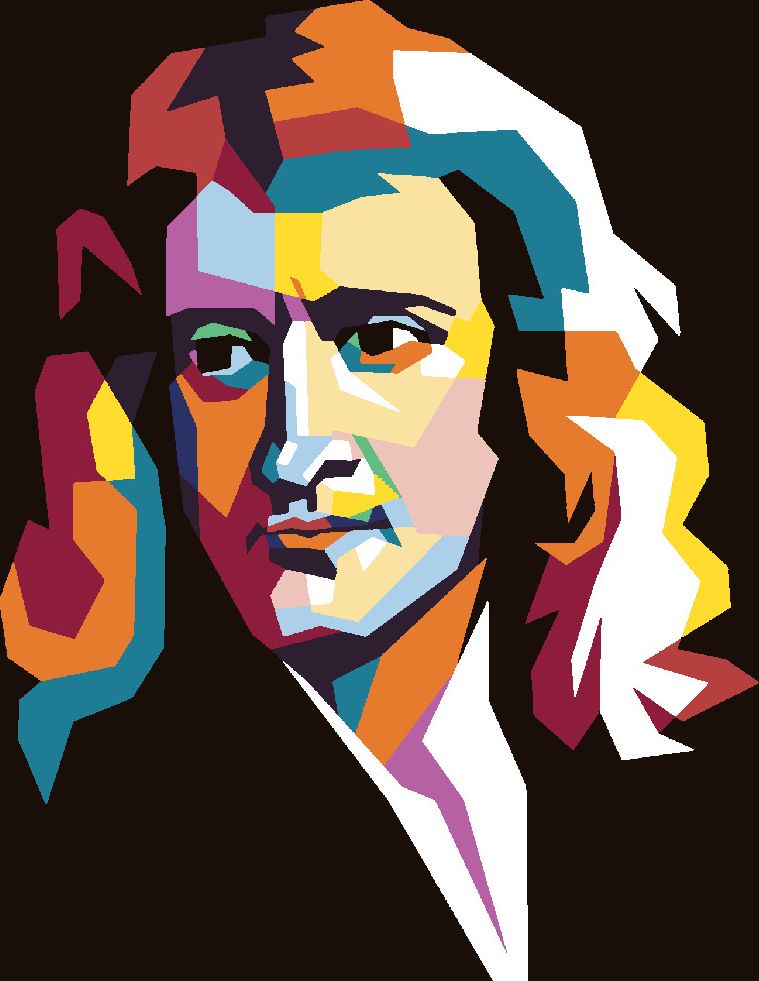 zuty Malování podle čísel - BAREVNÝ ISSAC NEWTON - Rozměr: 40x50 cm, Rámování: Varianta: bez rámu a bez vypnutí plátna - obrázek 10