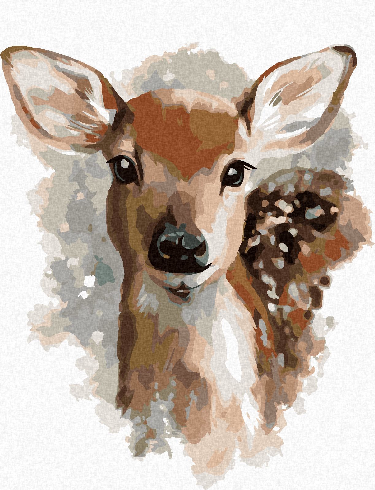 zuty Malování podle čísel - KOLOUŠEK - Rozměr: 40x50 cm, Rámování: Varianta: vypnuté plátno na rám - obrázek 1
