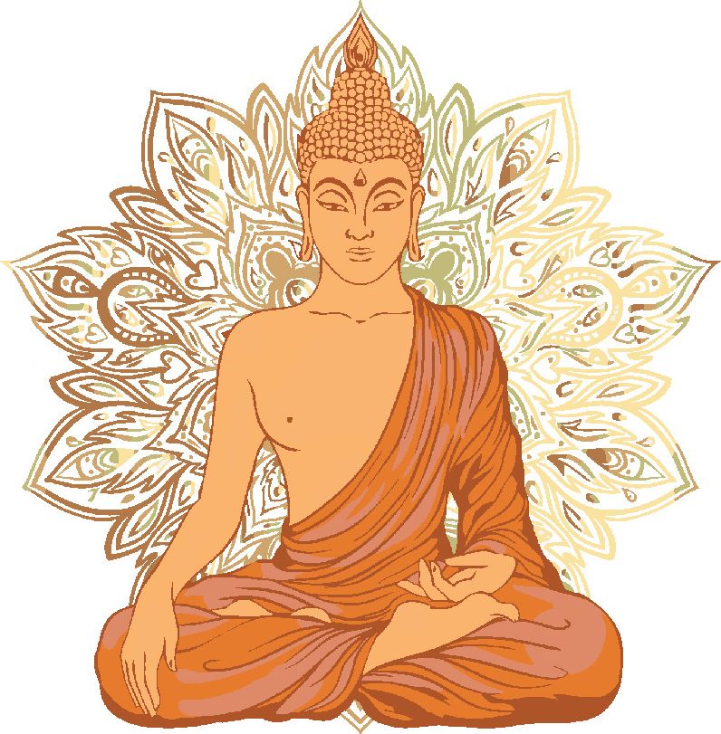 zuty Malování podle čísel - BUDDHA A ORNAMENTY II - Rozměr: 40x50 cm, Rámování: Varianta: vypnuté plátno na rám - obrázek 2