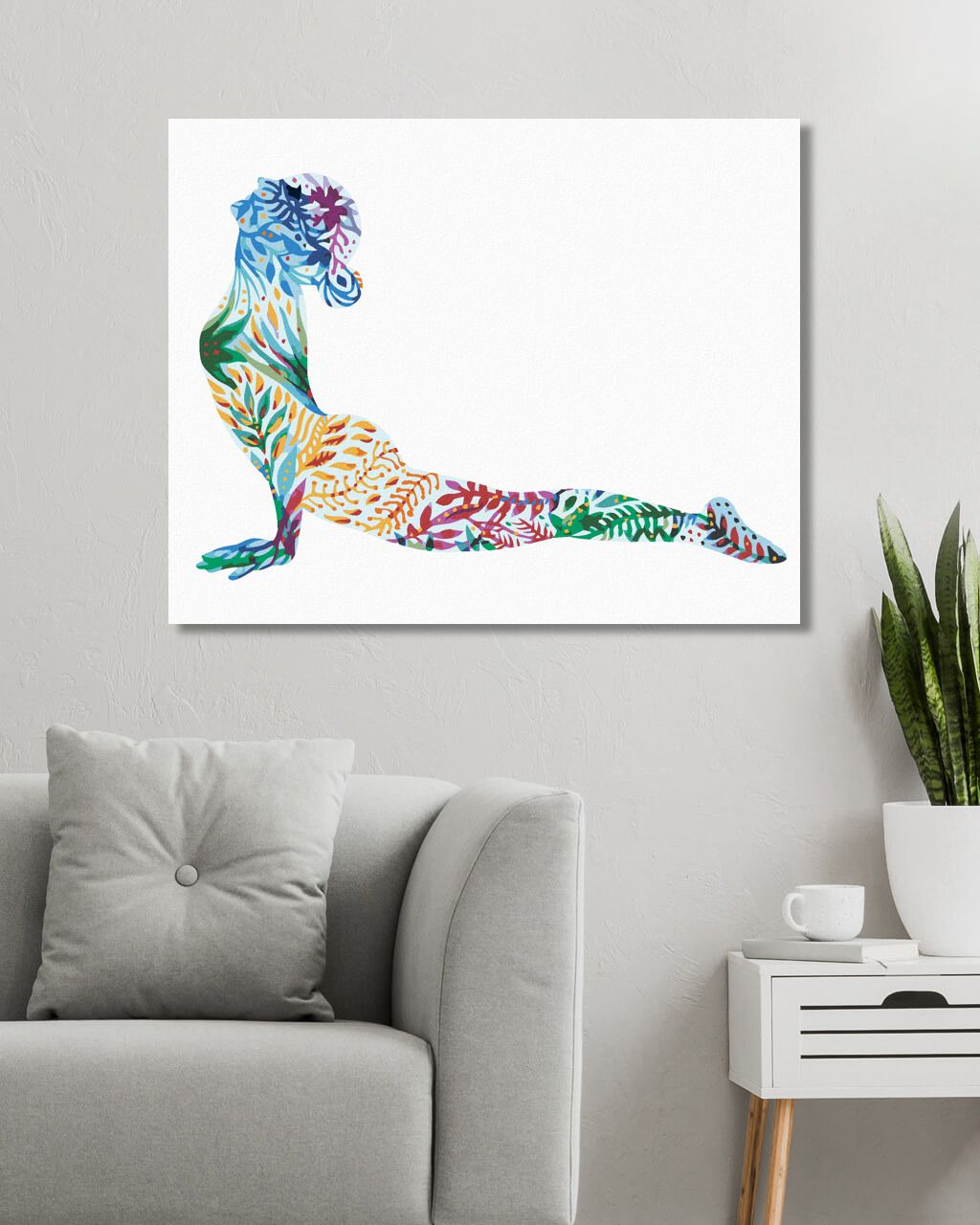 zuty Malování podle čísel - JÓGA - Rozměr: 40x50 cm, Rámování: Varianta: bez rámu a bez vypnutí plátna - obrázek 7