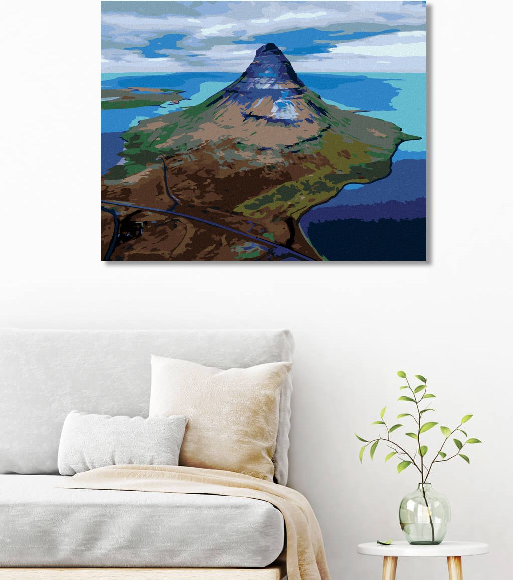 zuty Malování podle čísel - HORA KIRKJUFELL - Rozměr: 40x50 cm, Rámování: Varianta: bez rámu a bez vypnutí plátna - obrázek 7