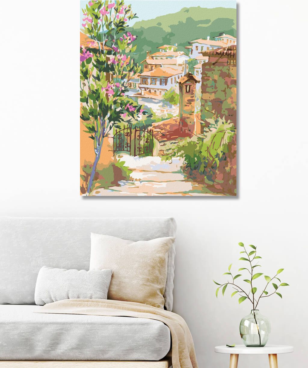 zuty Malování podle čísel - CHODNÍČEK K MOŘI - Rozměr: 40x50 cm, Rámování: Varianta: vypnuté plátno na rám - obrázek 7