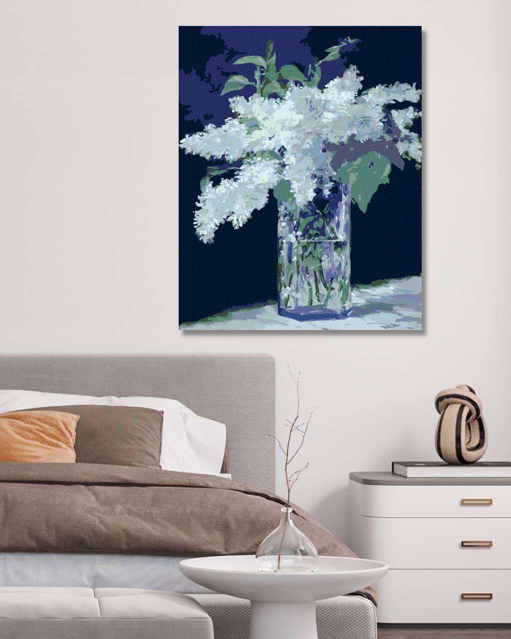 zuty Malování podle čísel - ZÁTIŠÍ S ŠEŘÍKY (ÉDOUARD MANET) - Rozměr: 40x50 cm, Rámování: Varianta: vypnuté plátno na rám - obrázek 10