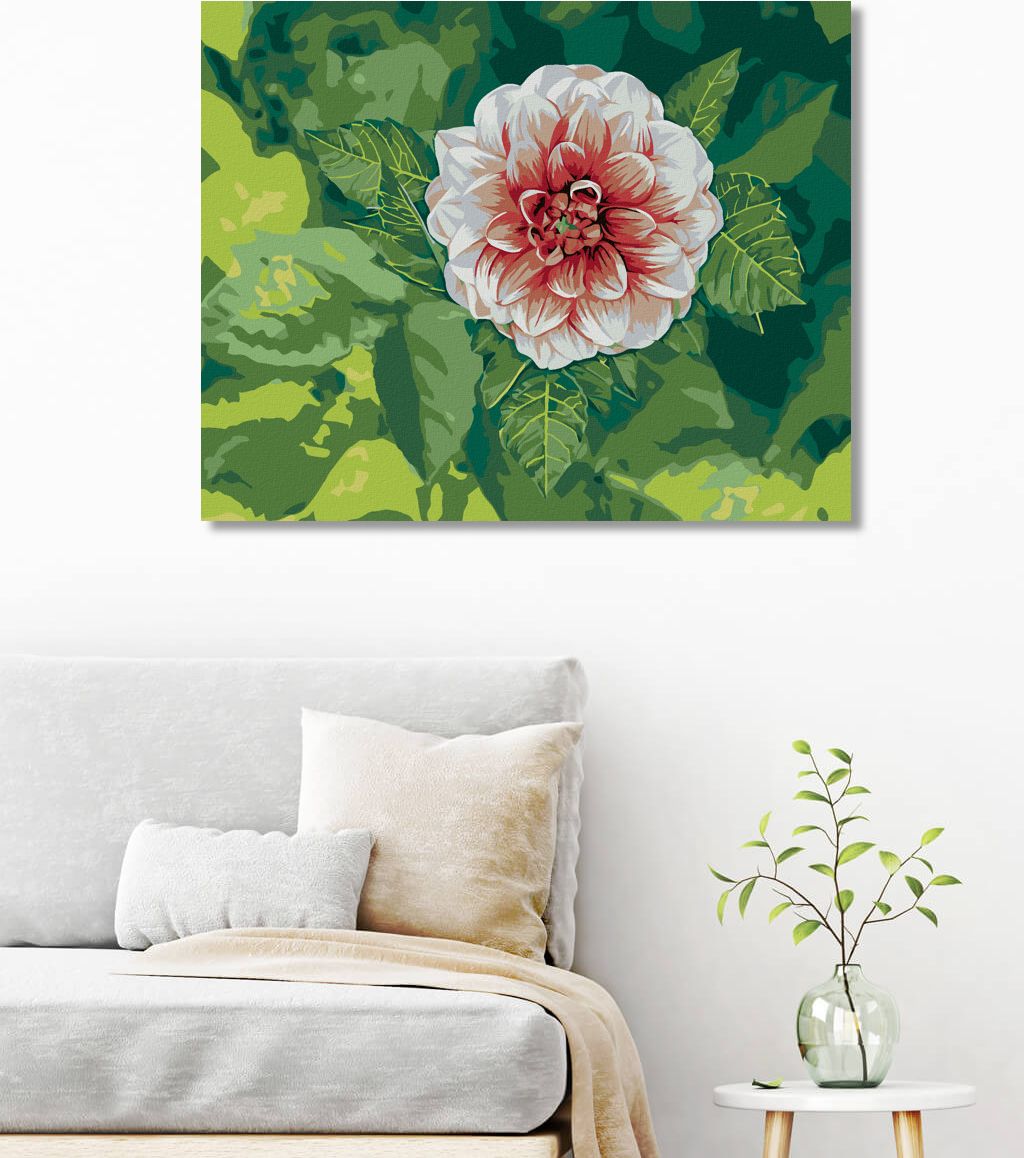 zuty Malování podle čísel - JIŘINA MEZI LISTY - Rozměr: 40x50 cm, Rámování: Varianta: vypnuté plátno na rám - obrázek 10