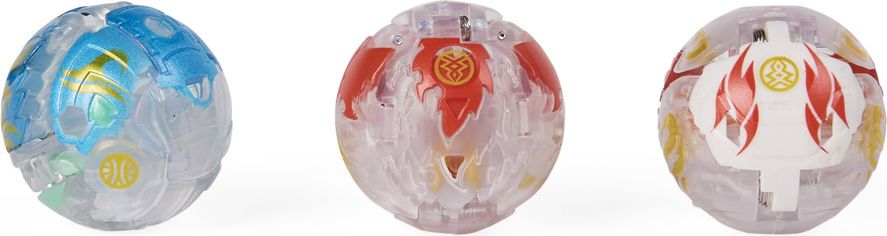 SPIN MASTER Bakugan Evolutions S4 startovací sada 3ks s Baku žetony a kartami - obrázek 2