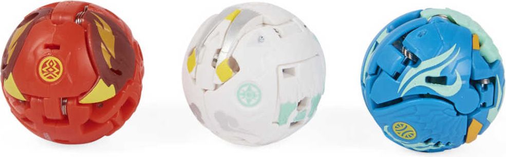 SPIN MASTER Bakugan Evolutions S4 startovací sada 3ks s Baku žetony a kartami - obrázek 5