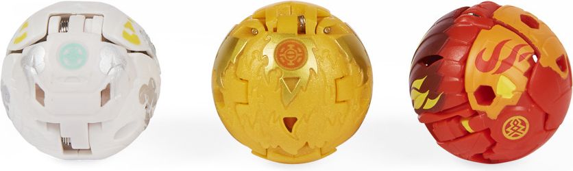SPIN MASTER Bakugan Evolutions S4 startovací sada 3ks s Baku žetony a kartami - obrázek 15