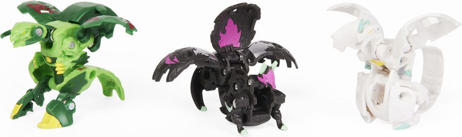 SPIN MASTER Bakugan Evolutions S4 startovací sada 3ks s Baku žetony a kartami - obrázek 21