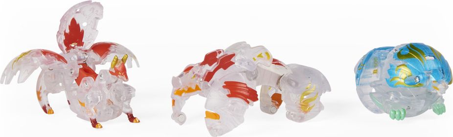SPIN MASTER Bakugan Evolutions S4 startovací sada 3ks s Baku žetony a kartami - obrázek 24