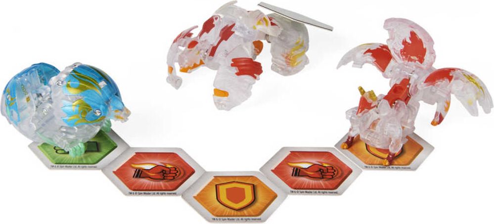SPIN MASTER Bakugan Evolutions S4 startovací sada 3ks s Baku žetony a kartami - obrázek 25