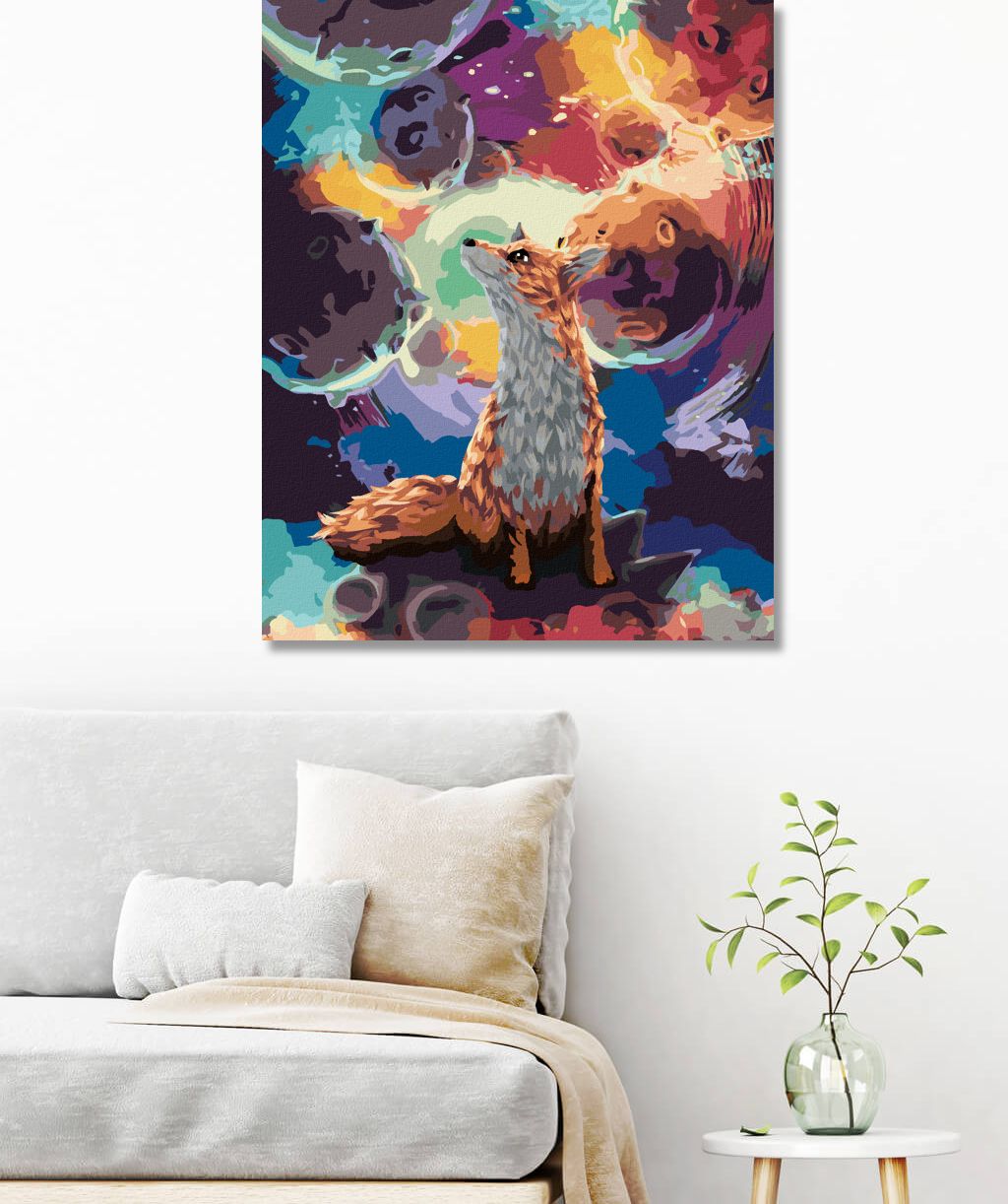 zuty Malování podle čísel - MALÝ PRINC LIŠKA - Rozměr: 40x50 cm, Rámování: Varianta: vypnuté plátno na rám - obrázek 10