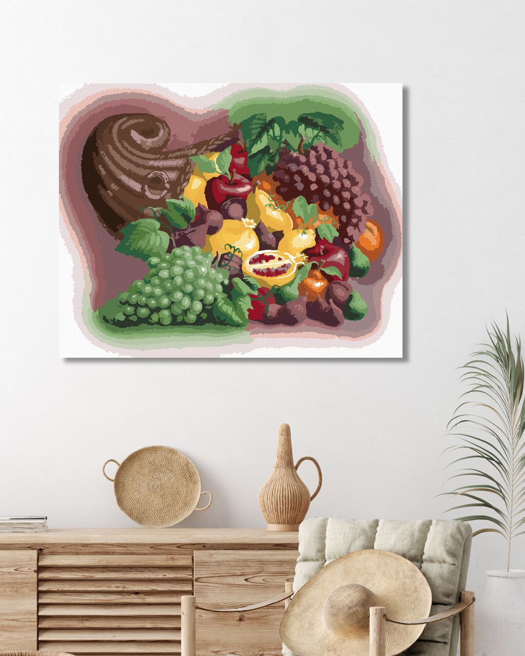 zuty Malování podle čísel - ROH HOJNOSTI (SUE ELLEN BROWN) - Rozměr: 40x50 cm, Rámování: Varianta: bez rámu a bez vypnutí plátna - obrázek 10