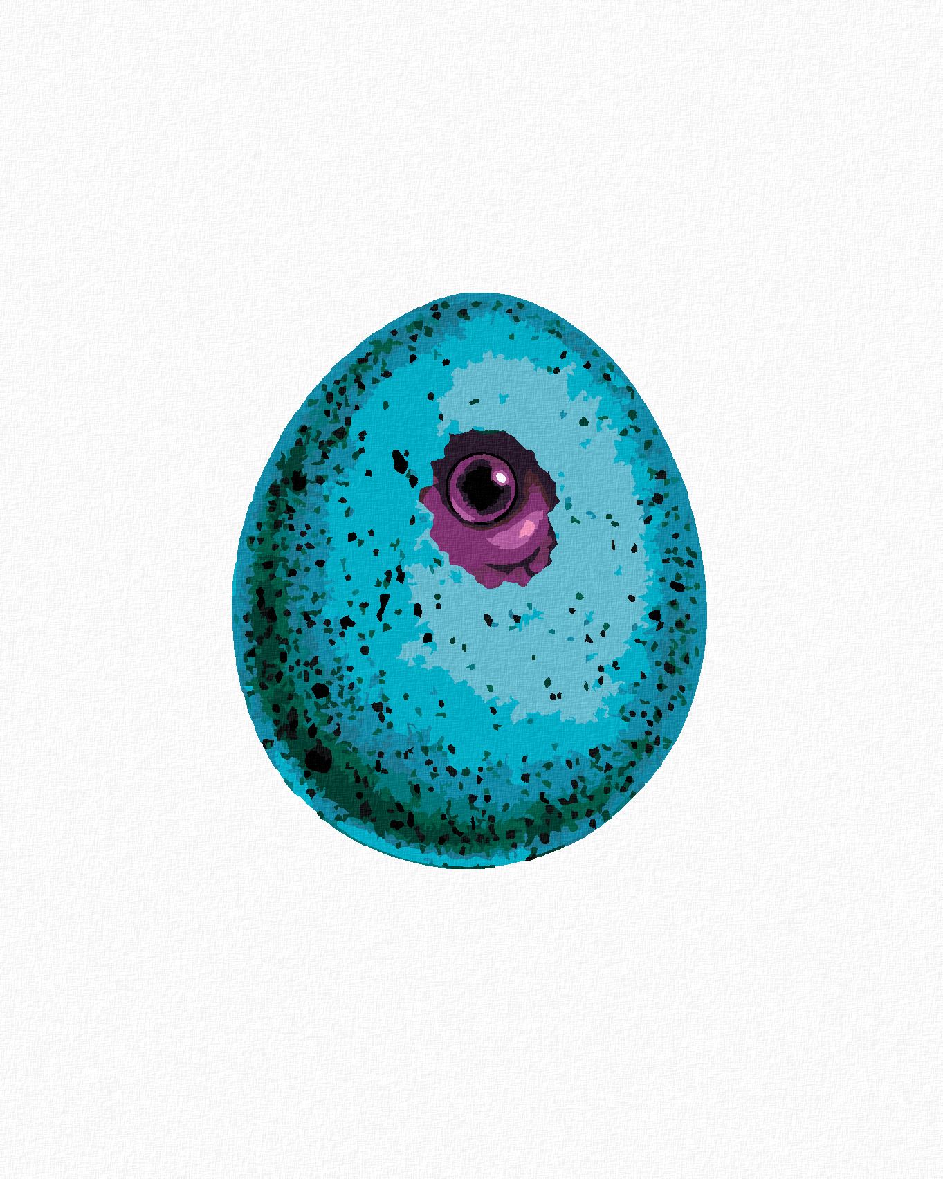 zuty Malování podle čísel - DRÁČEK VE TVARU PÍSMENKA O (SUE ELLEN BROWN) - Rozměr: 40x50 cm, Rámování: Varianta: vypnuté plátno na rám - obrázek 1