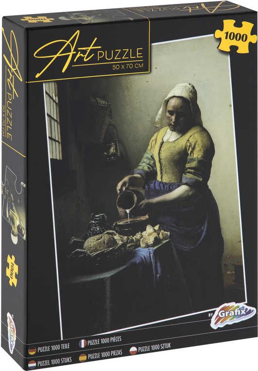 Dudlu PUZZLE Art Dojička 50x70cm 1000 dílků skládačka v krabici - obrázek 1