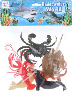 Dudlu Mořská zvířáta 6 ks v sáčku - obrázek 1