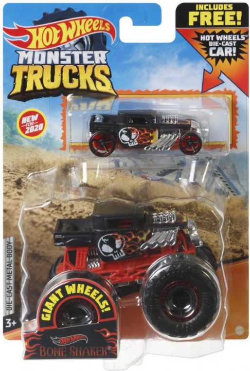 MATTEL HOT WHEELS Set auto Monster Trucks + angličák různé druhy kov - obrázek 5