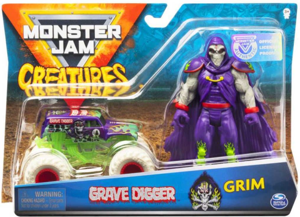 SPIN MASTER Auto Monster Jam 13cm set s figurkou různé druhy plast - obrázek 6
