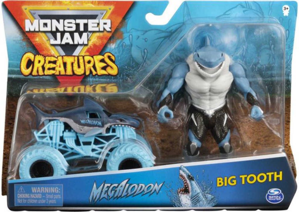 SPIN MASTER Auto Monster Jam 13cm set s figurkou různé druhy plast - obrázek 13