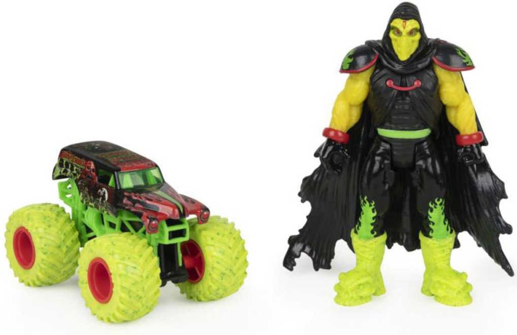 SPIN MASTER Auto Monster Jam 13cm set s figurkou různé druhy plast - obrázek 14