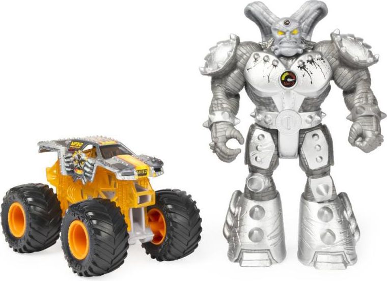 SPIN MASTER Auto Monster Jam 13cm set s figurkou různé druhy plast - obrázek 15