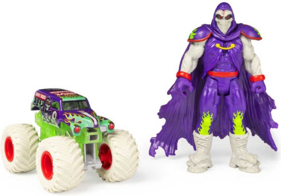 SPIN MASTER Auto Monster Jam 13cm set s figurkou různé druhy plast - obrázek 16